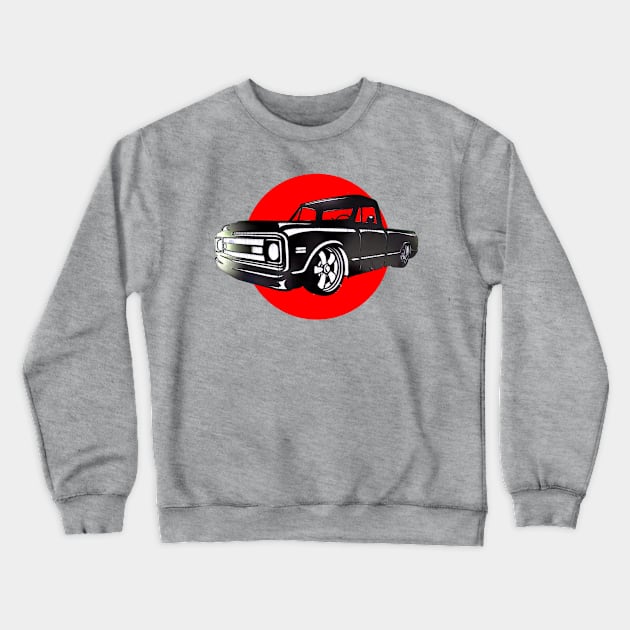 Chevy c 10 pickup t-shirt Crewneck Sweatshirt by Takurs